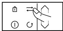 DE DIETRICH DPI4332BP - ⇌ FUNKTION SWITCH - 1