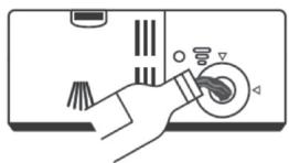 PROLINE 14910SL2-4 - Filling the rinse aid dispenser - 2