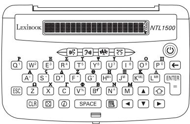 LEXIBOOK LfNTL 1500 - Klawiszewisymbole - 1