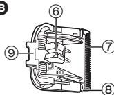 PANASONIC ES-GB40S - Identification des pièces - 3
