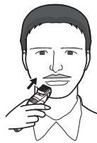 PANASONIC ES-GB40S - Modeler votre moustache - 1