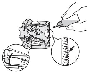 PANASONIC ES-GB40S - Lubrification - 1
