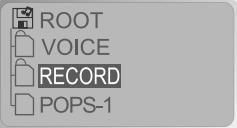 IRIVER IFP-500 - Pour LIRE un fichier enregistre - 4