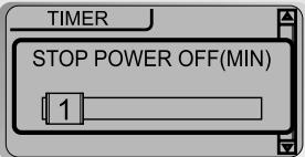 IRIVER IFP-500 - Minuterie (reglage de la mise hors tension automatique) - 2