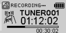 IRIVER IFP-500 - Pour enregistrer la FM - 2