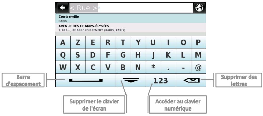 MAPPY ULTi E508 EUR - Utilisation des cláviers - 1
