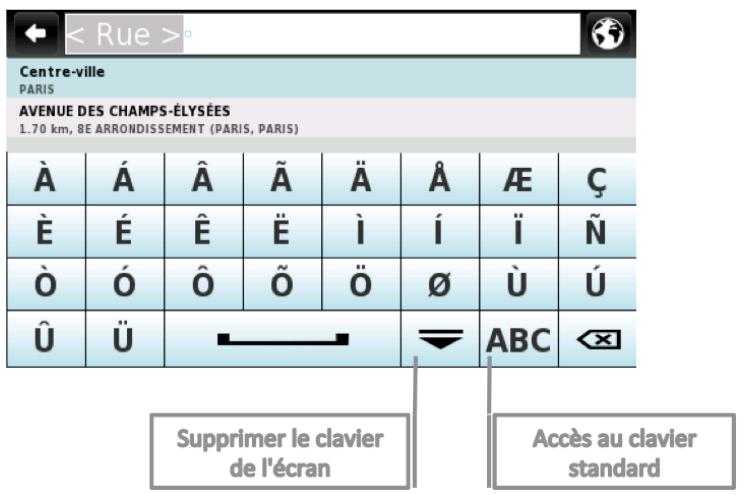 MAPPY ULTi E508 EUR - Utilisation des cláviers - 3