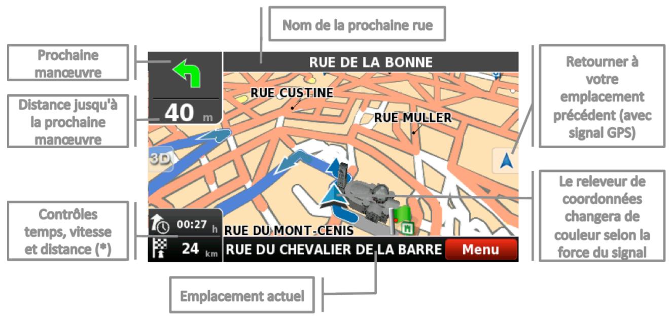 MAPPY ULTi E508 EUR - Écran Carte Principale - 3