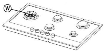 KITCHENAID KHPI 9050 - Brûleur WOK (W) - 1