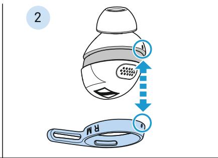 SENNHEISER momentumsports - Ailettes d'oreille en silicone - 5