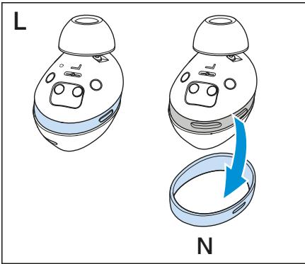 SENNHEISER momentumsports - Informations sur le changement des ailettes d'oreille - 1