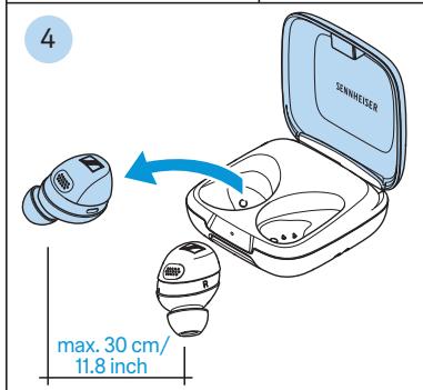 SENNHEISER momentumsports - Réinitialiser les écouteurs aux réglages d'usine par défaut - 2