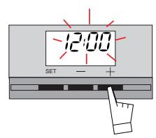 DE DIETRICH WTDOP420 - Como acertar a hora do relógio doorno? - 1