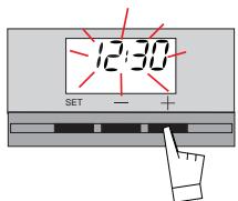 DE DIETRICH WTDOP420 - ¿Cómo se pone en hora el reloj delorno? - 2