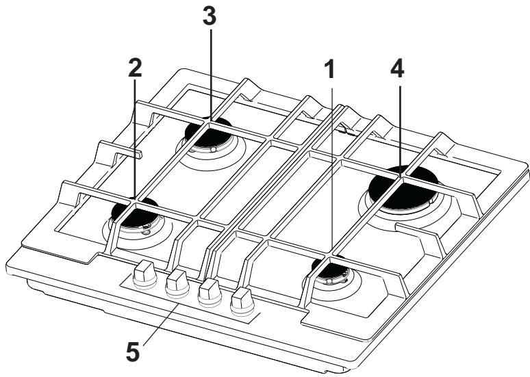 FAURE FGS641IW - Description de l'appareil - 1