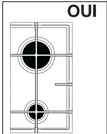 FAURE FGS641IW - Les grilles - 3