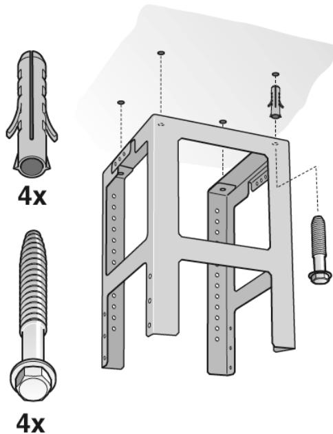 NEFF I71F57NO - Montage du chassis-support supérieur - 1