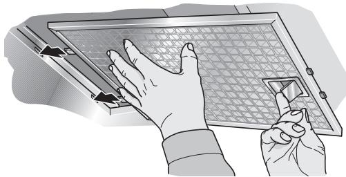 NEFF I71F57NO - Dépose et incorporation des filtres métalliques àGRAISSE - 1