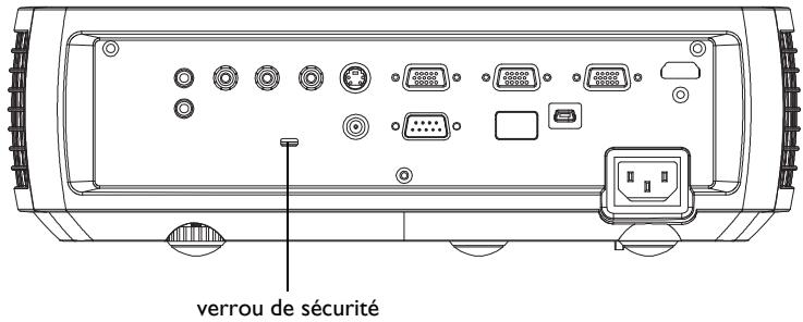 INFOCUS IN3102 - Utiliser le verrou de sécurité - 2