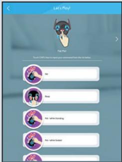 WOWWEE CHiEN ROBOT CHiP4257740 - FONCTIONS DE L'APPLICATION - 3