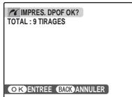 FUJIFILM XP15+SD2GO - Impression de la commande d'impression DPOF - 5