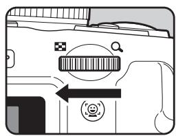 PENTAX X90 - En mode l tournez trois fois la molette de selection vers la gauche (). - 1