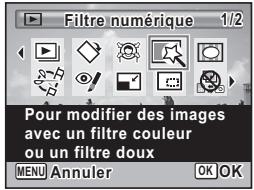 PENTAX X90 - Utilisation des filtres numériques - 2