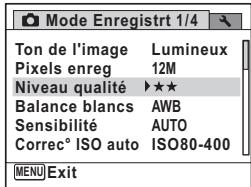 PENTAX X90 - Appuyez sur le bouton de navigation () - 1