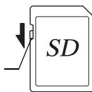 PENTAX X90 - Précautions d'utilisation d'une carte mémoire SD - 1