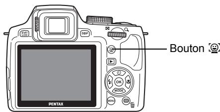 PENTAX X90 - Sélection de la fonction de détention du visage - 1