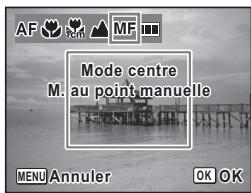 PENTAX X90 - Réglage manuel de la mise au point (Mise au point manuelle) - 1