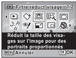 PENTAX X90 - Traitement des images pour réduire les visages - 1