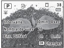 PENTAX X90 - Prise de vue à intervalles définis (intervalle) - 2