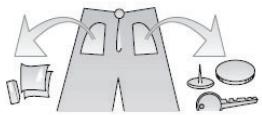 THOMSON TW147AWH - Poches vides - 1