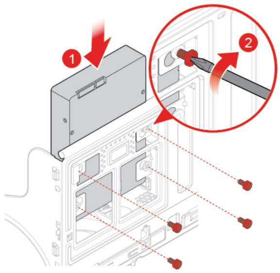 LENOVO M720TOWER - Remplacement de l'unité de stockage de 3,5 pouces - 3