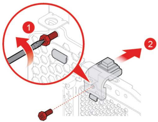 LENOVO M720TOWER - Remplacement de l'interrupteur de détection de présence du carter - 1