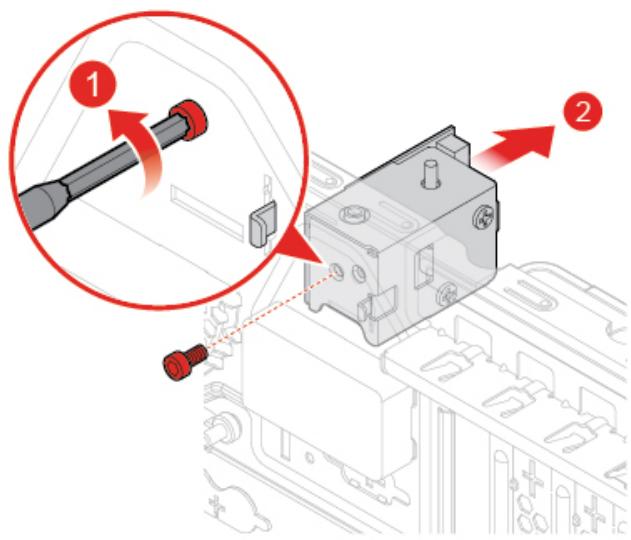 LENOVO M720TOWER - Remplacement du verrou E-lock - 1