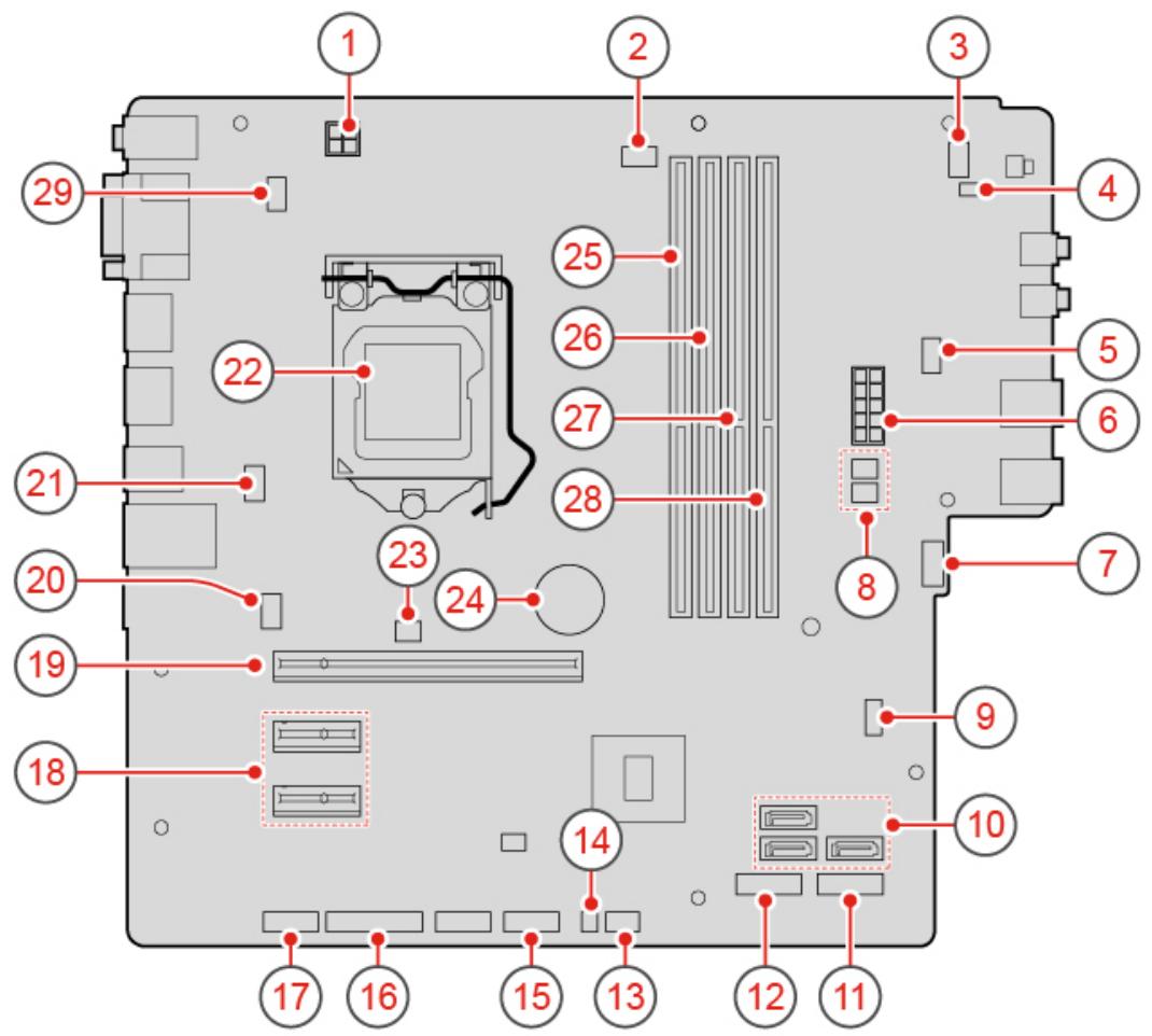 LENOVO M720TOWER - Carte mère - 1