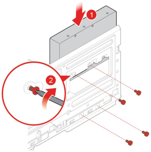 LENOVO M720TOWER - Remplacement de l'unité de stockage de 3,5 pouces - 7