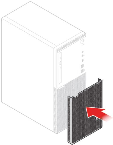 LENOVO M720TOWER - Remplacement du dispositif de protection anti-poussière - 2