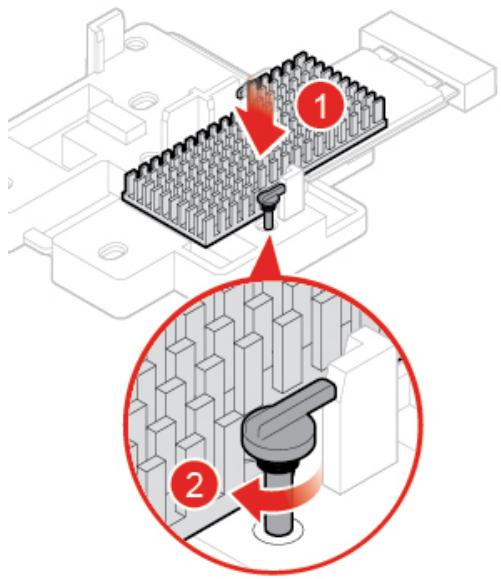 LENOVO M720TOWER - Remplacement du disque SSD M.2 - 15