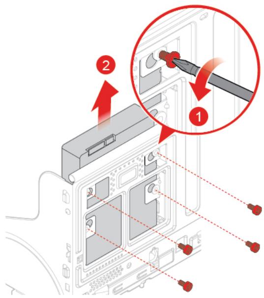 LENOVO M720TOWER - Remplacement de l'unité de stockage de 3,5 pouces - 2