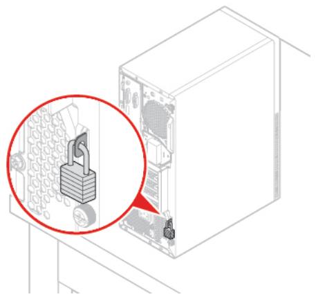 LENOVO M720TOWER - Verrouillage du carter de l'ordinateur - 1