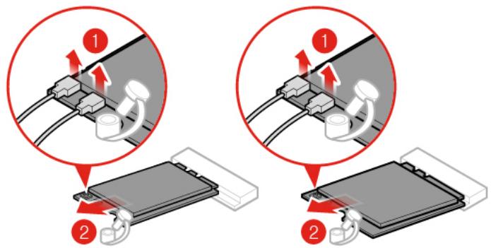 LENOVO M720TOWER - Remplacement de la carte Wi-Fi - 3