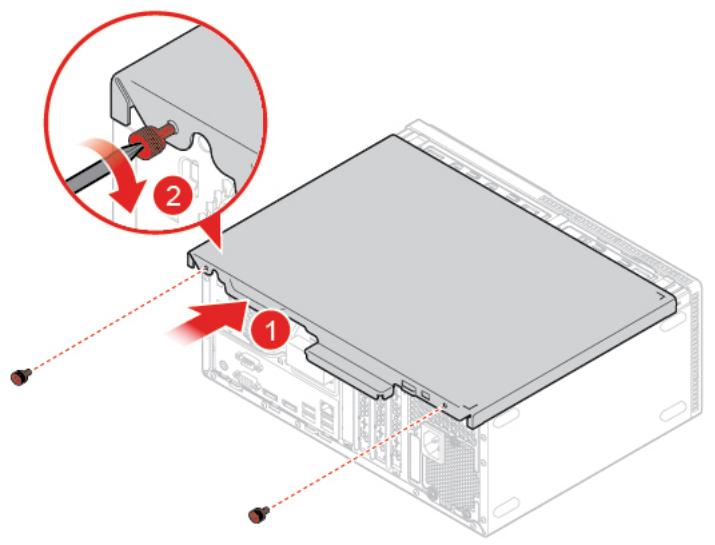 LENOVO M720TOWER - Fin du remplacement de composants - 1