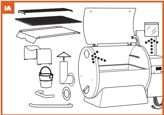 TRAEGER TBS7GLECPRO575 - INSTALLER LA POIGNÉE DE LEVAGE - 3