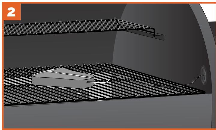 TRAEGER TBS7GLECPRO575 - Si le barbecue est allumé : - 2