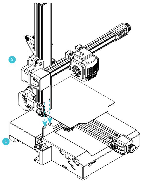 CREALITY 1001020340 - 4.Assemble XZ-axis Kit 组装XZ轴组件 - 3