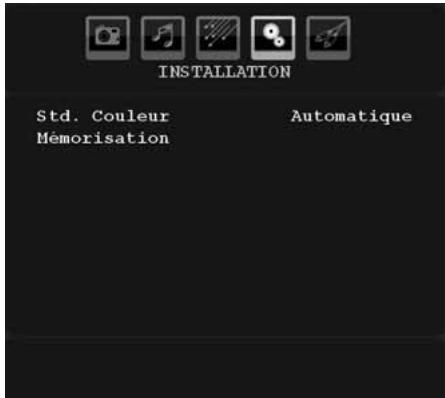 PROLINE LD1922D - Menu d'installation dans des modes AV - 1