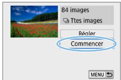 CANON 250D - Configurez [Régler] à votre guise. - 5